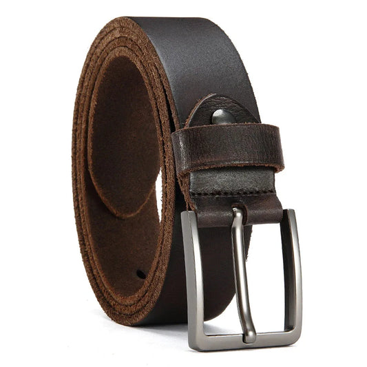 Men's Genuine Cowskin Leather Belt