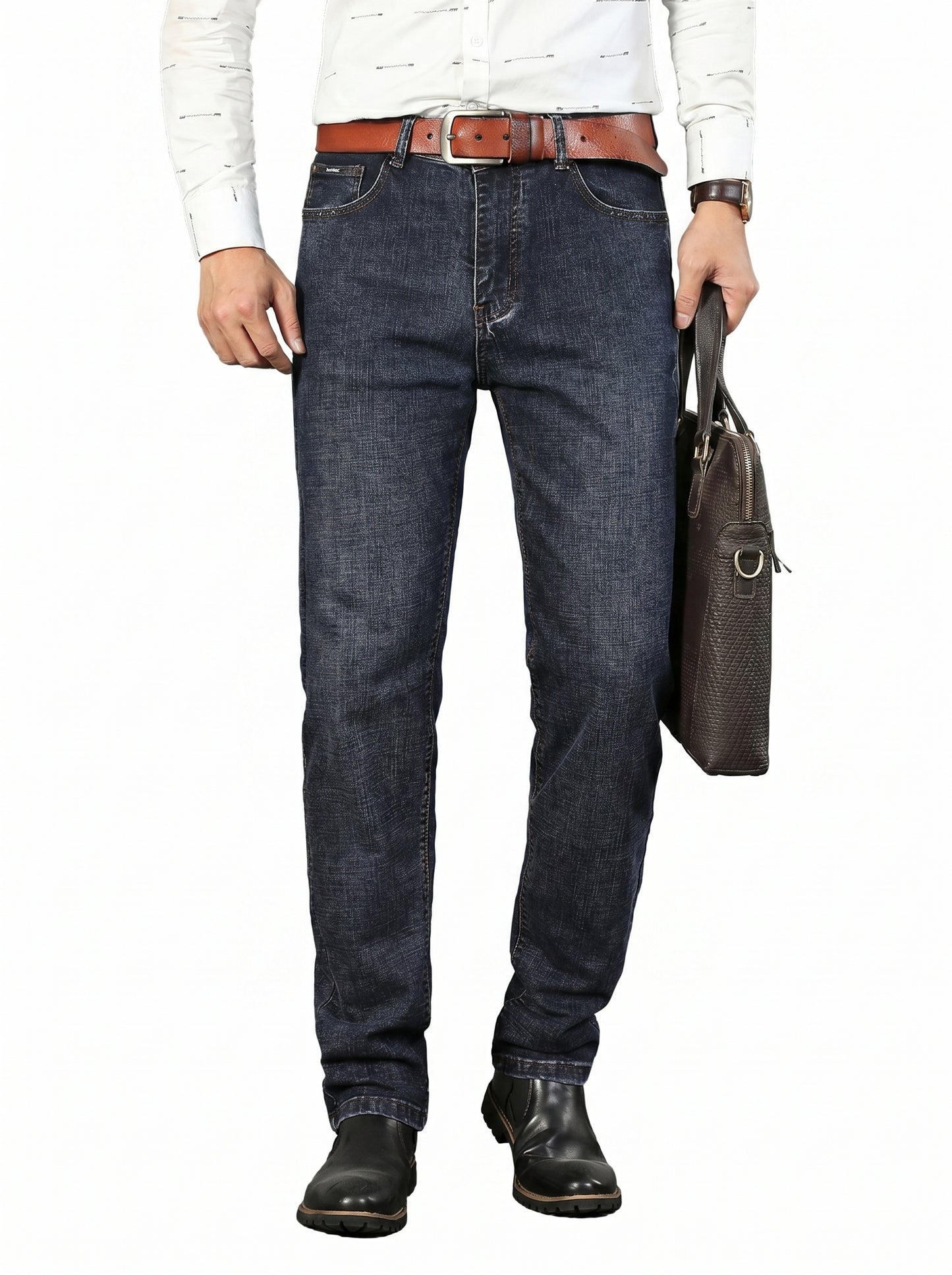 Men's Classic Straight Jeans