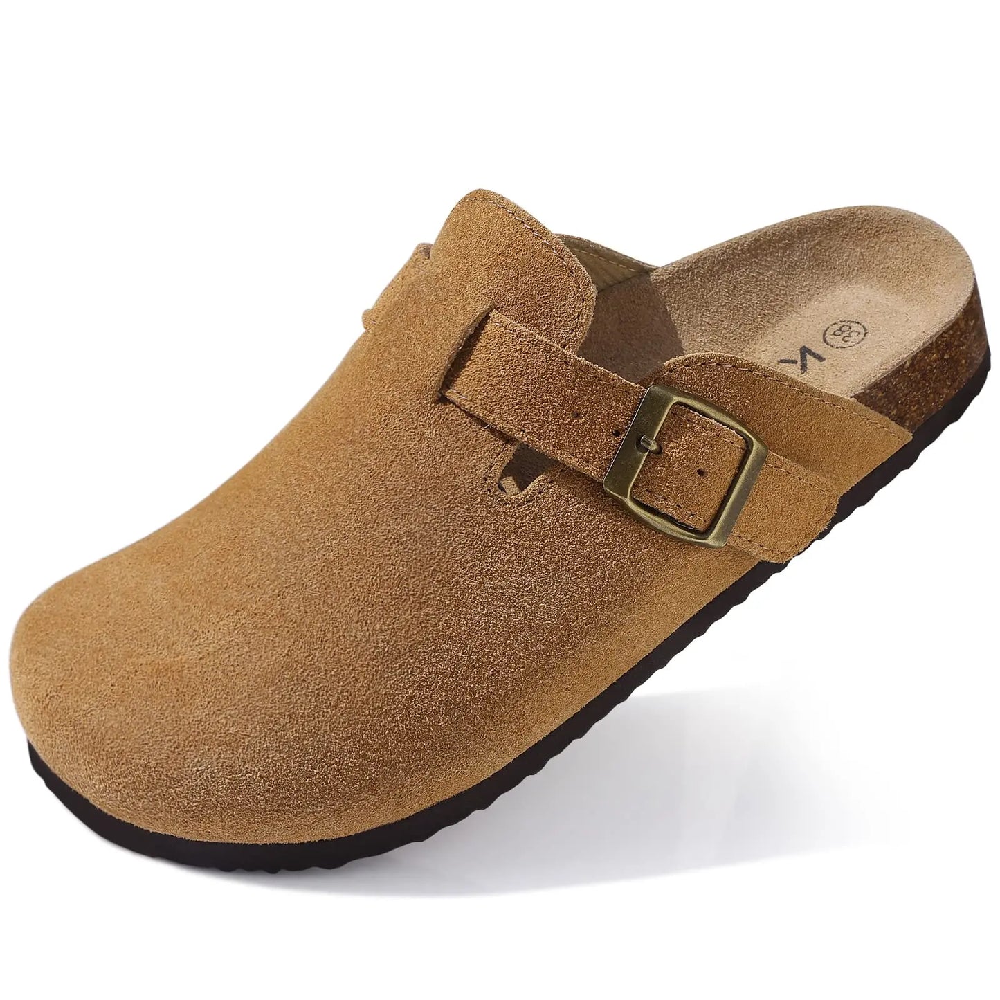 Men's Suede Mules Slippers