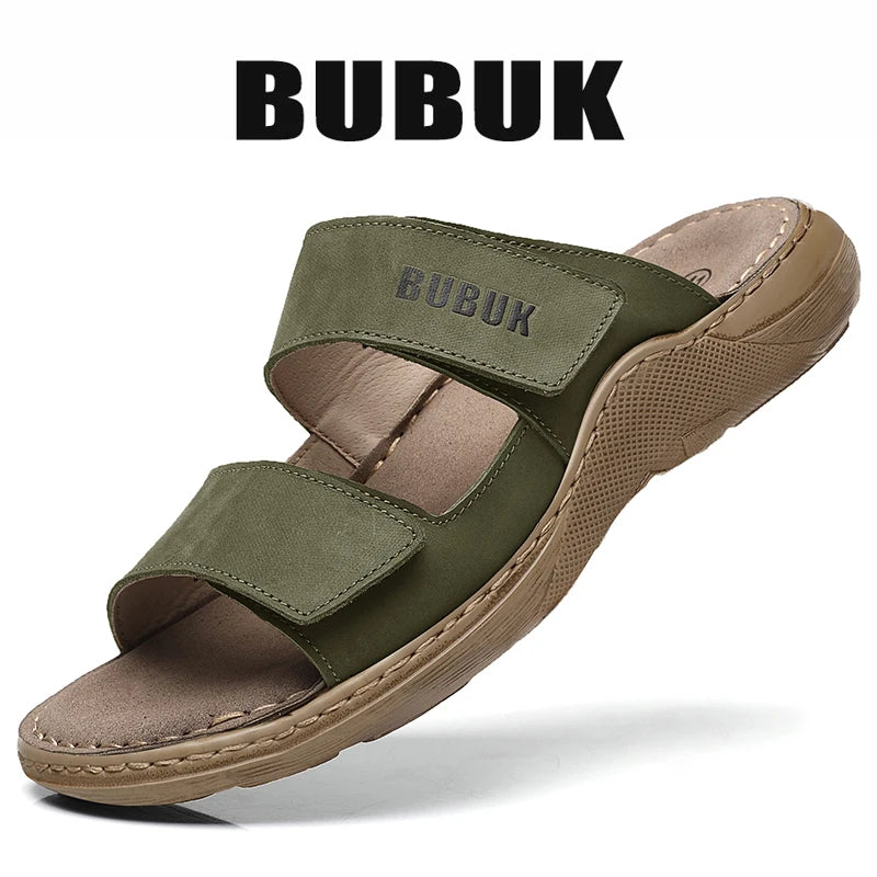 Men's Genuine Cowhide Leather Sandals