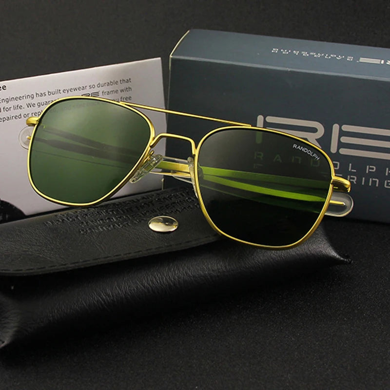 Men's Military Pilot Sunglasses