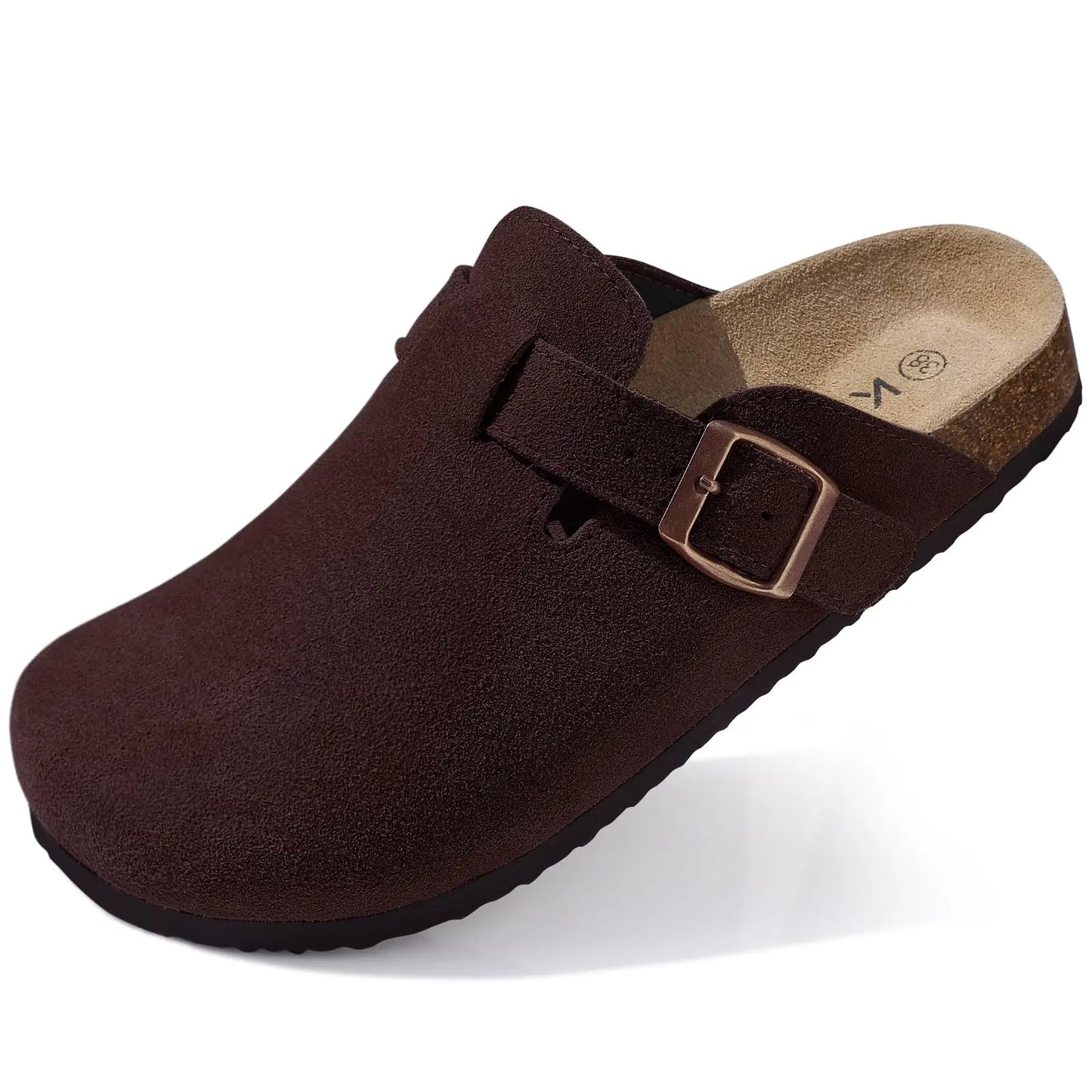 Men's Suede Mules Slippers
