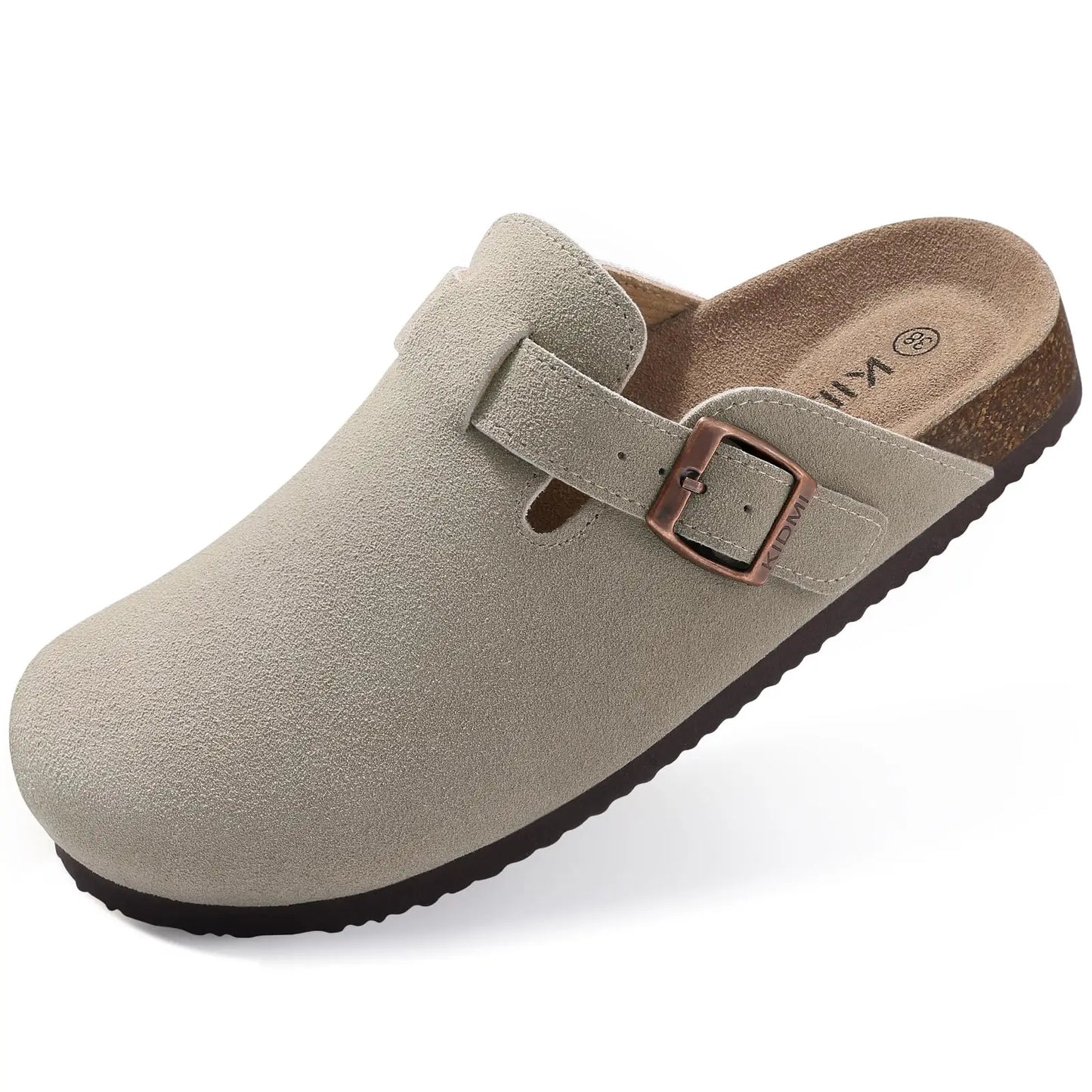 Men's Suede Mules Slippers