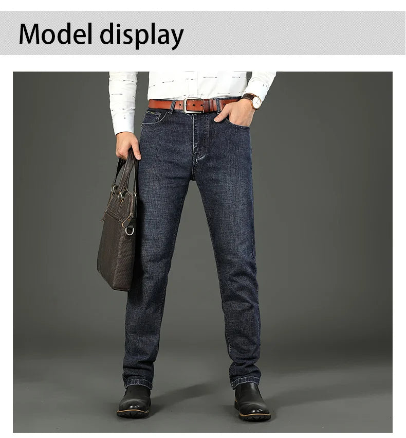 Men's Classic Straight Jeans