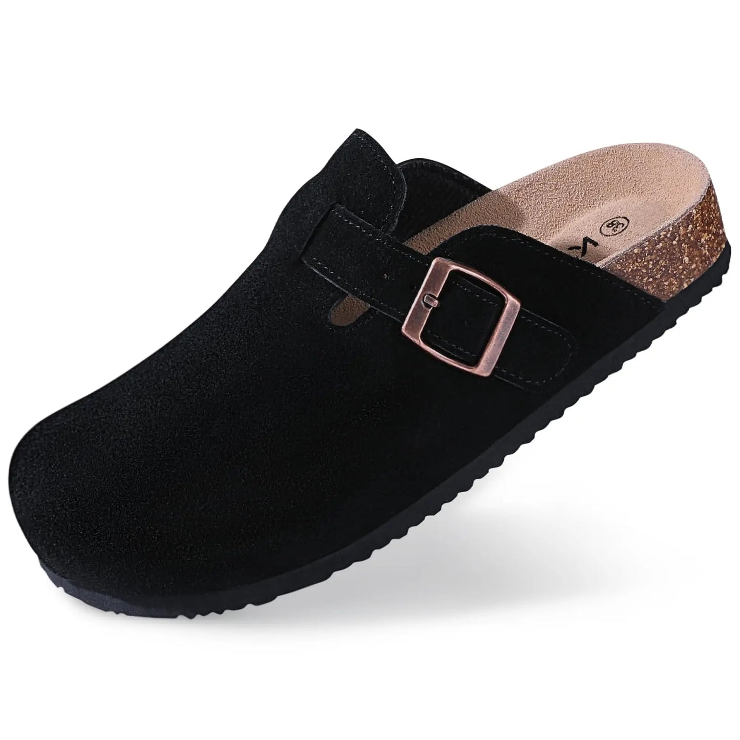 Men's Suede Mules Slippers