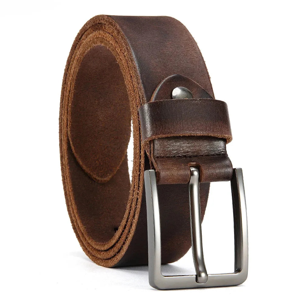 Men's Genuine Cowskin Leather Belt