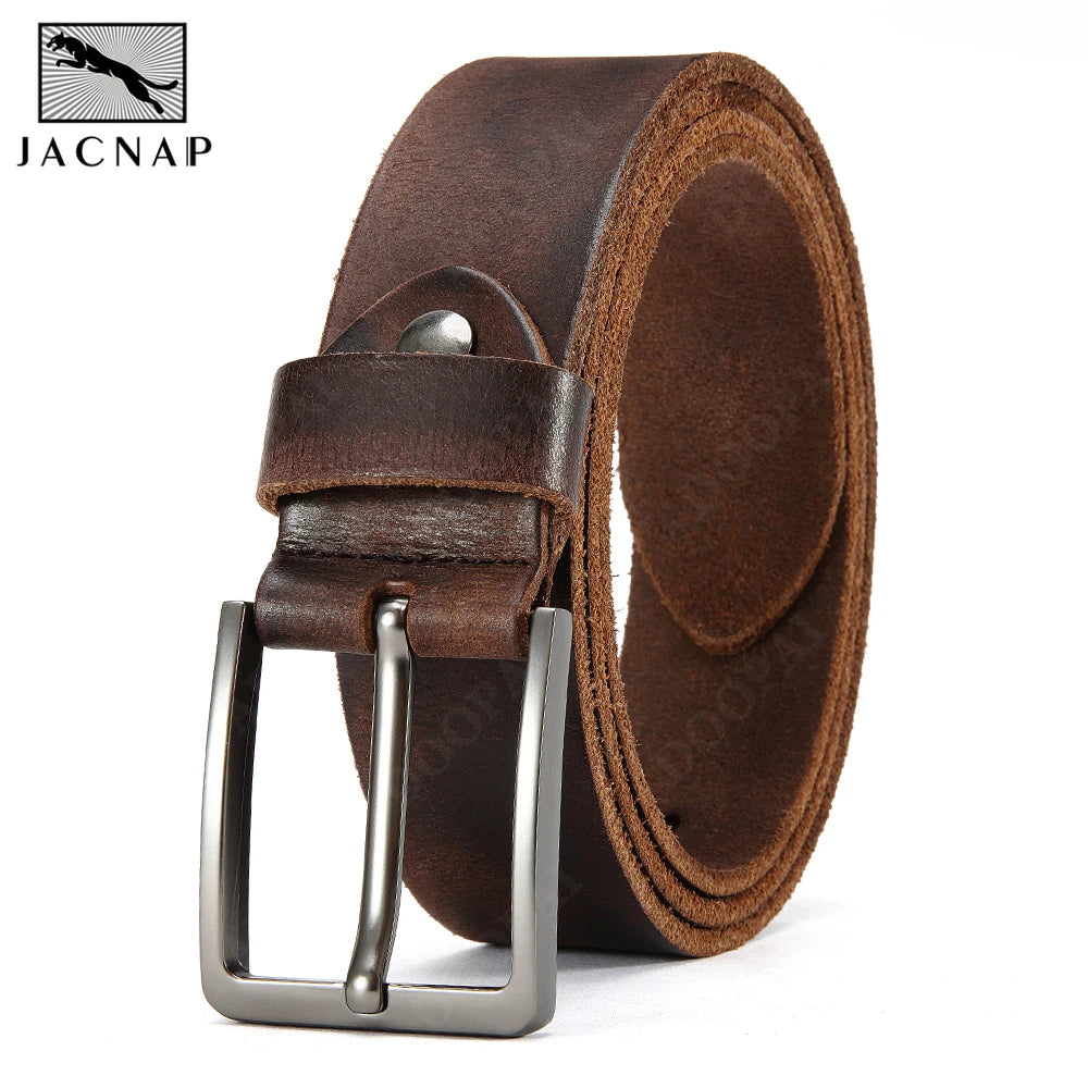 Men's Genuine Cowskin Leather Belt