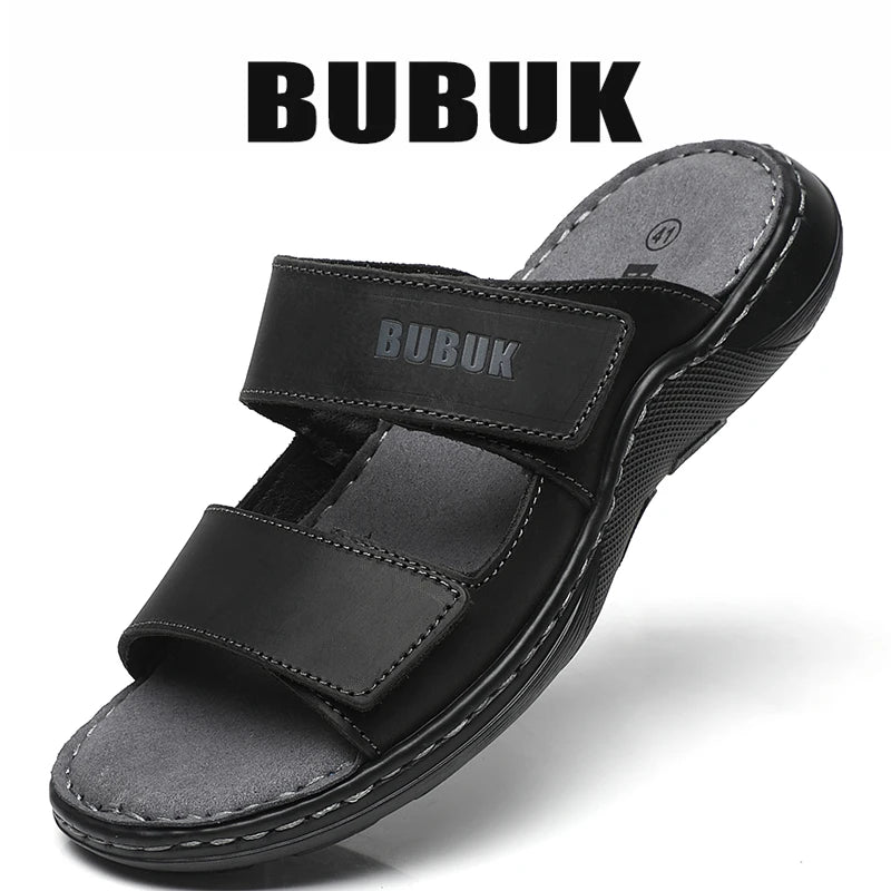 Men's Genuine Cowhide Leather Sandals