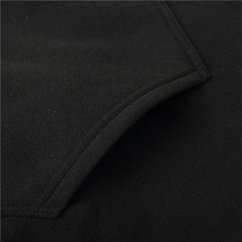 Men Tracksuit 2 Pieces Sets Hooded Sweatshirt +Drawstring Pants Male Hoodies Running Sportswear Men Women Autumn Sportwear