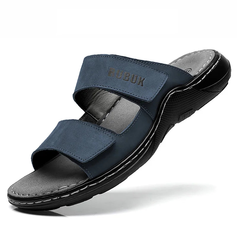 Men's Genuine Cowhide Leather Sandals