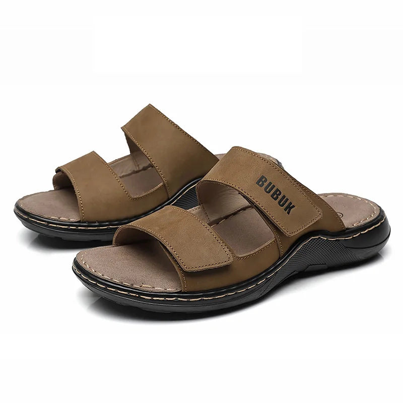 Men's Genuine Cowhide Leather Sandals
