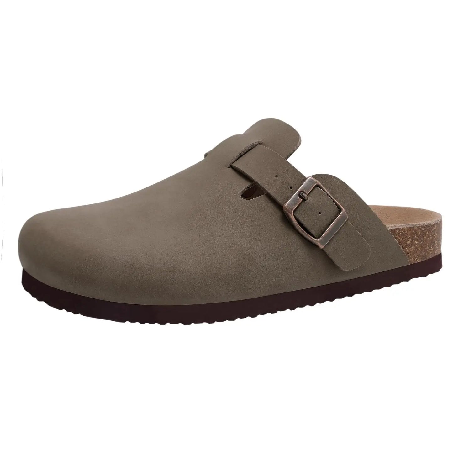Men's Suede Mules Slippers