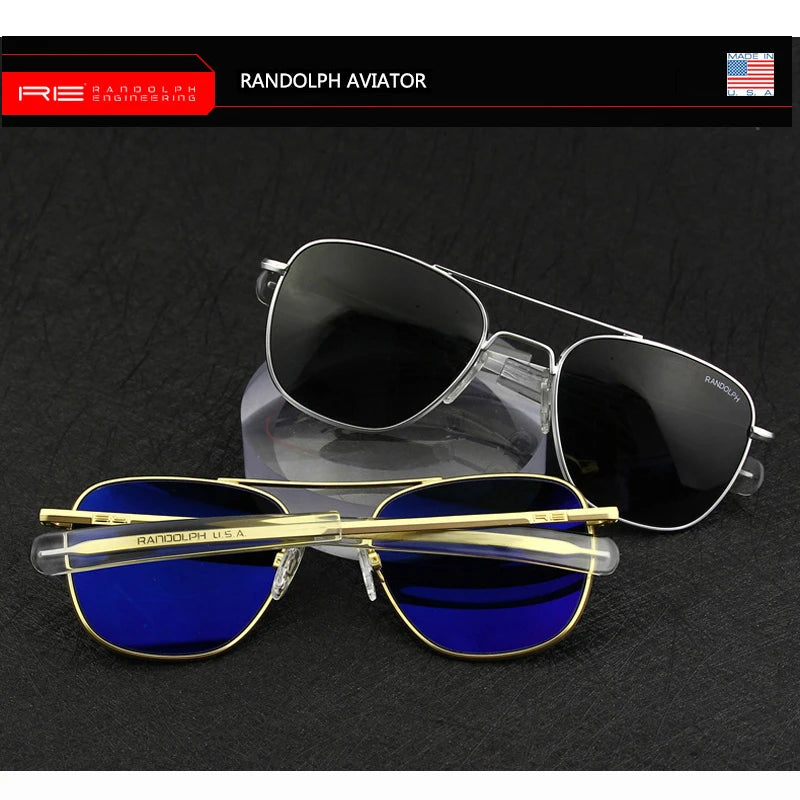 Men's Military Pilot Sunglasses