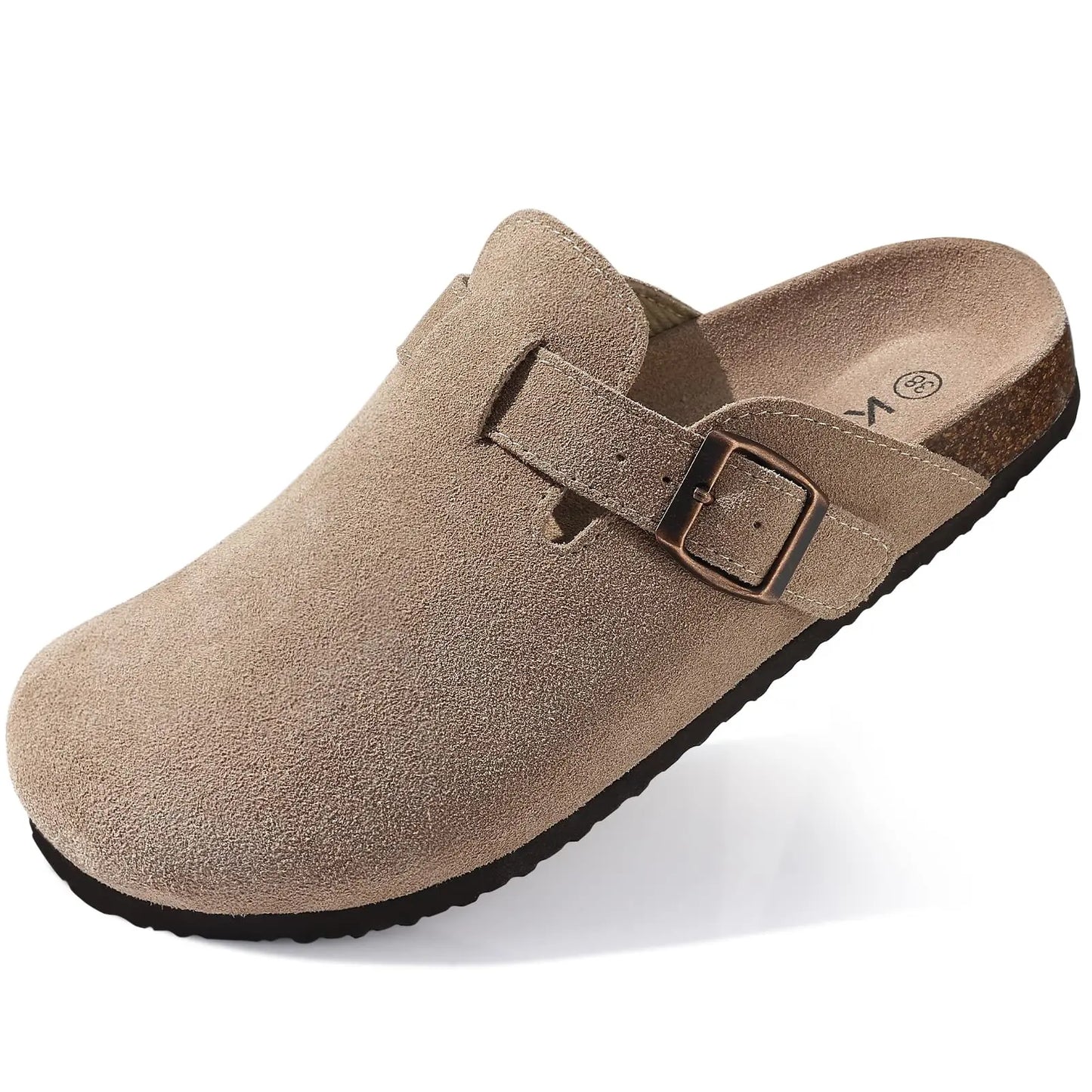 Men's Suede Mules Slippers