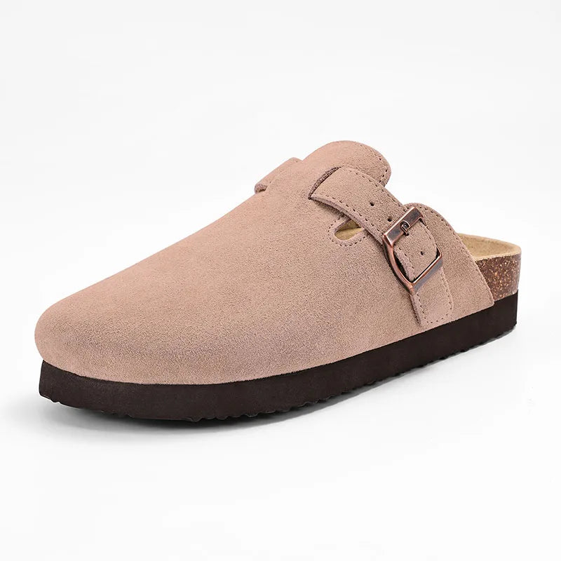 Men's Suede Mules Slippers