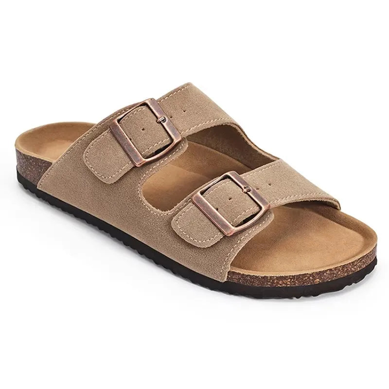 Men's Suede Mules Slippers