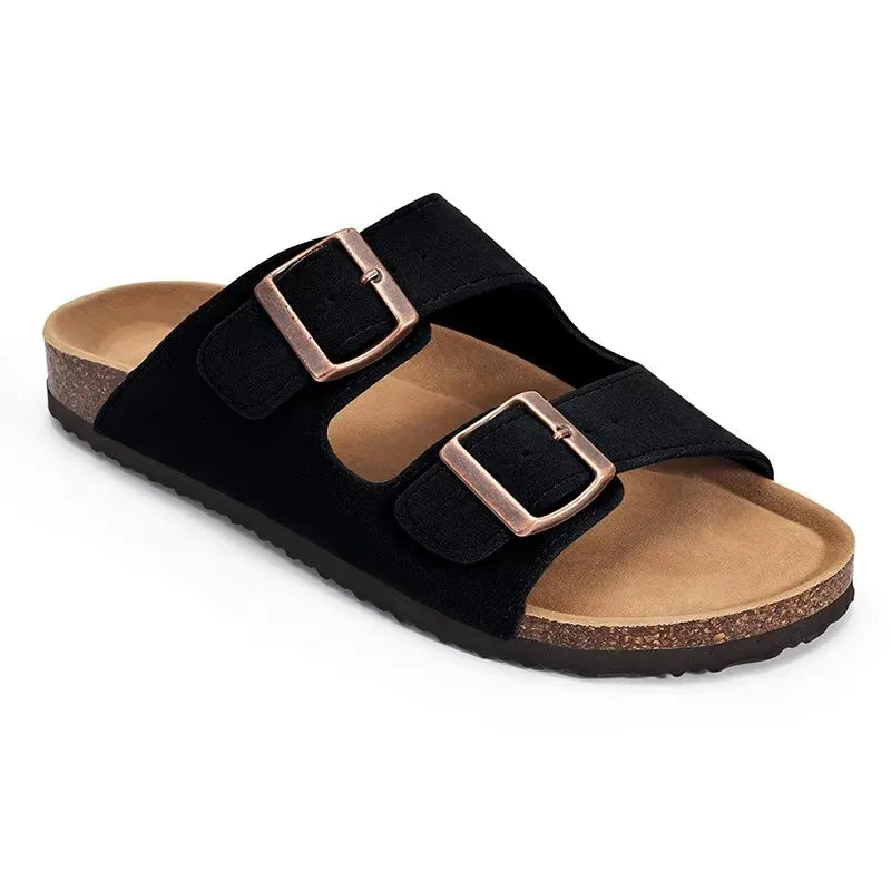 Men's Suede Mules Slippers