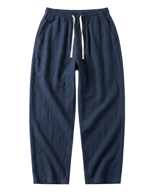 Cotton Linen Baggy Pants