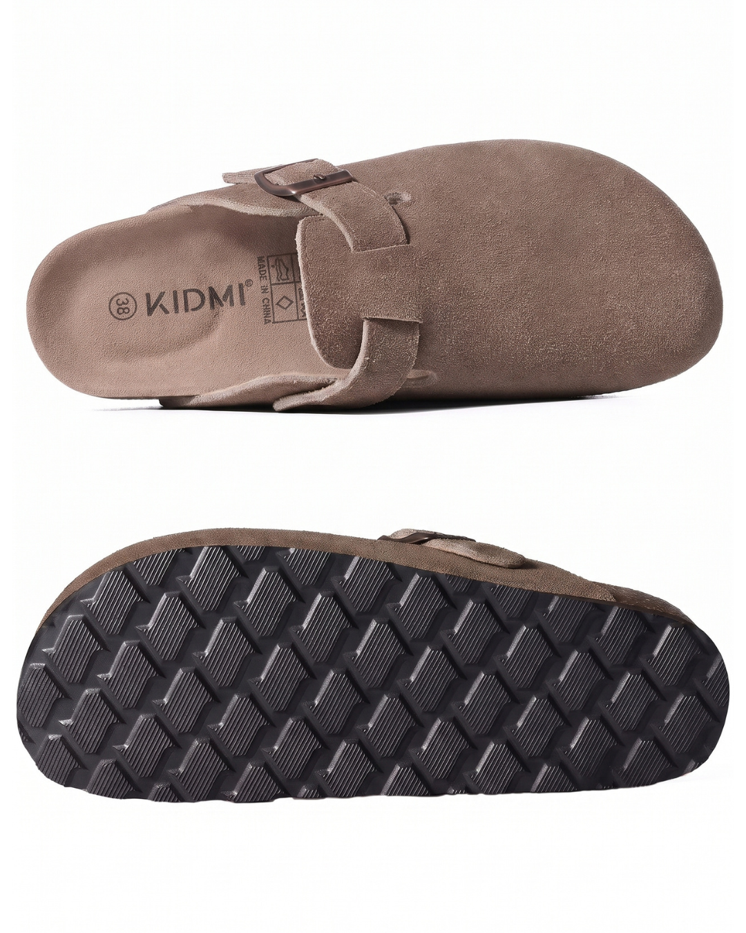 Men's Suede Mules Slippers