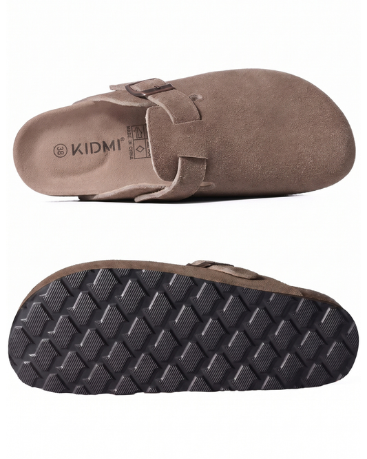 Men's Suede Mules Slippers