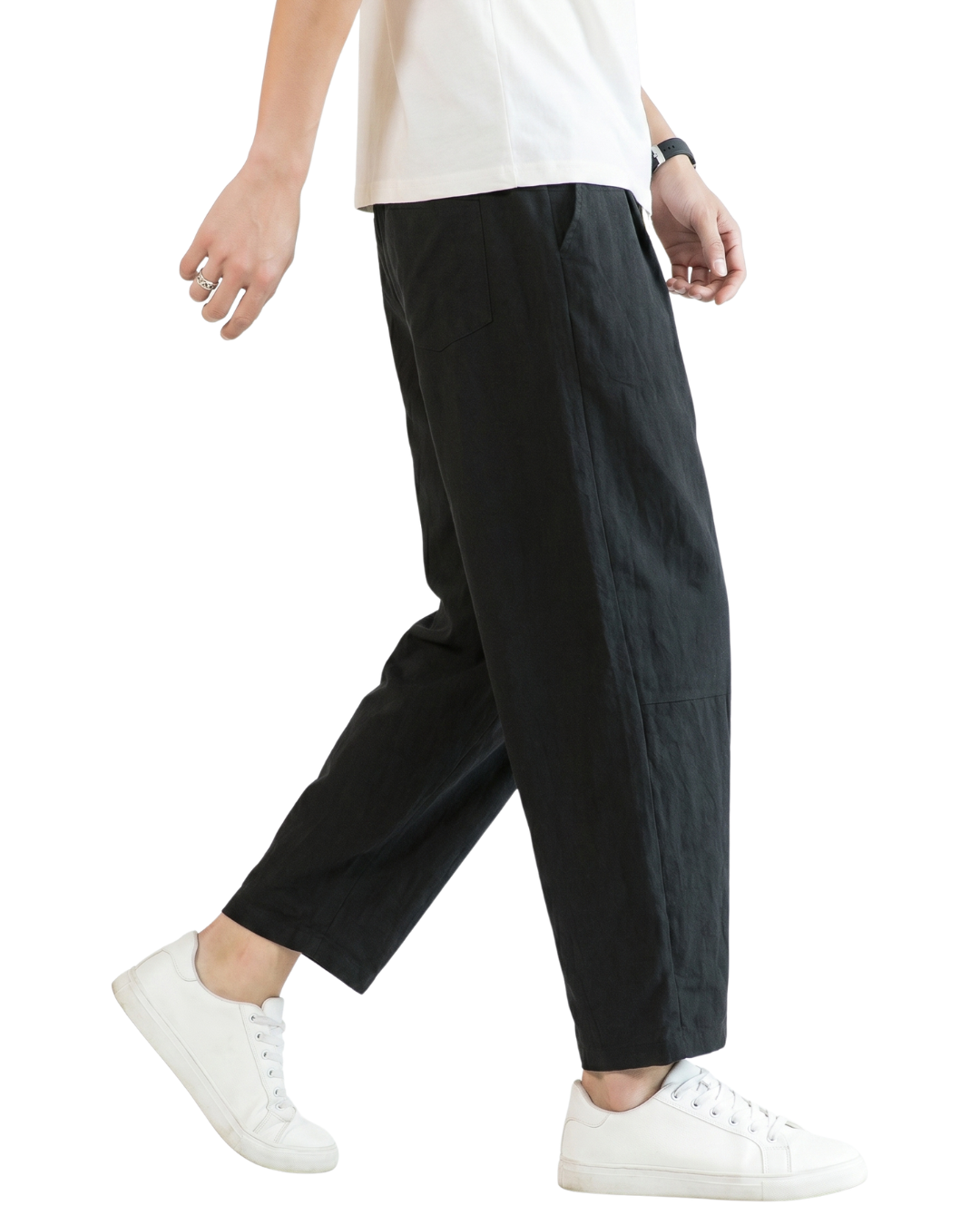 Cotton Linen Baggy Pants