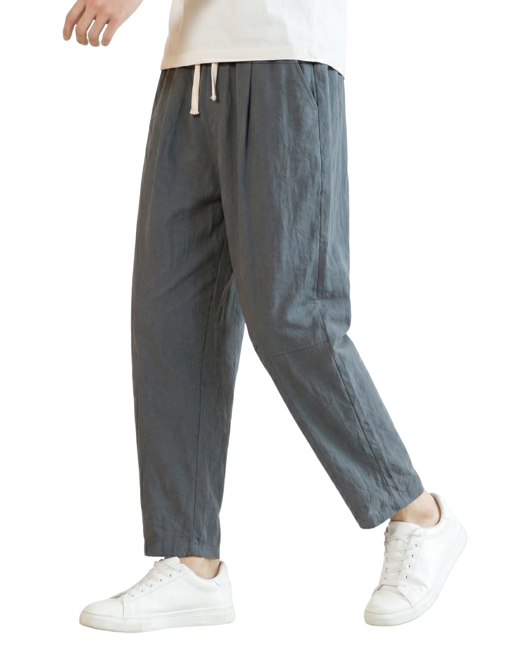 Cotton Linen Baggy Pants
