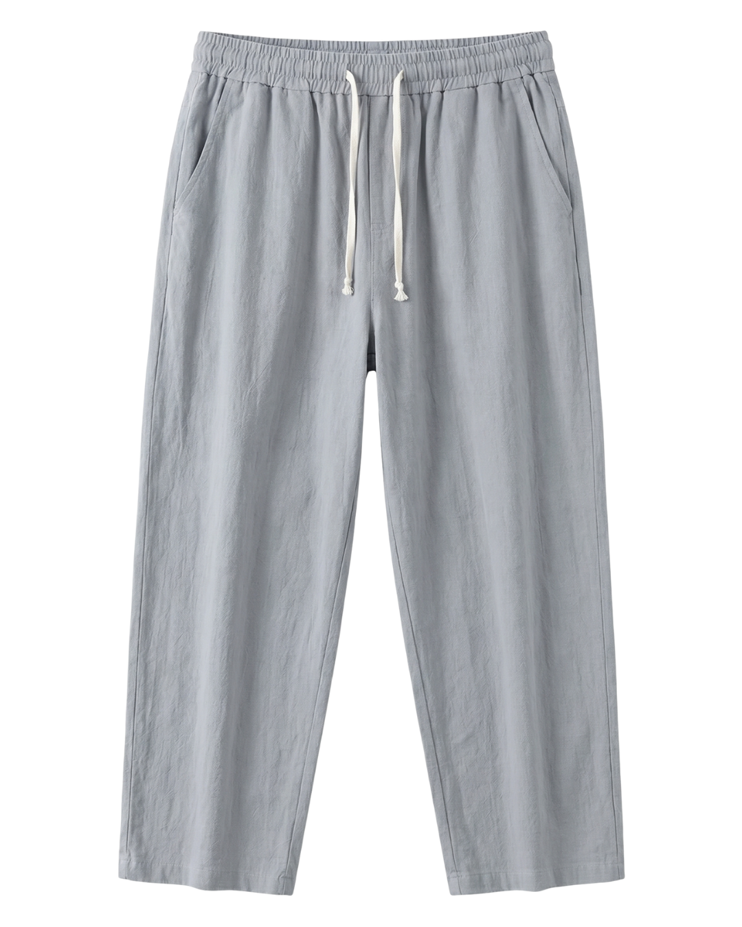 Baumwoll-Leinen-Baggy-Hose