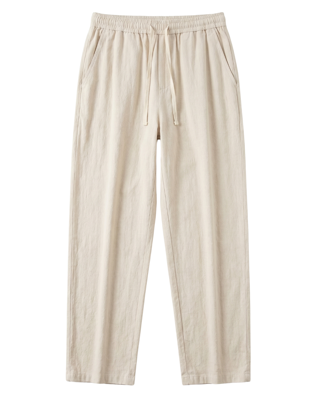 Baumwoll-Leinen-Baggy-Hose